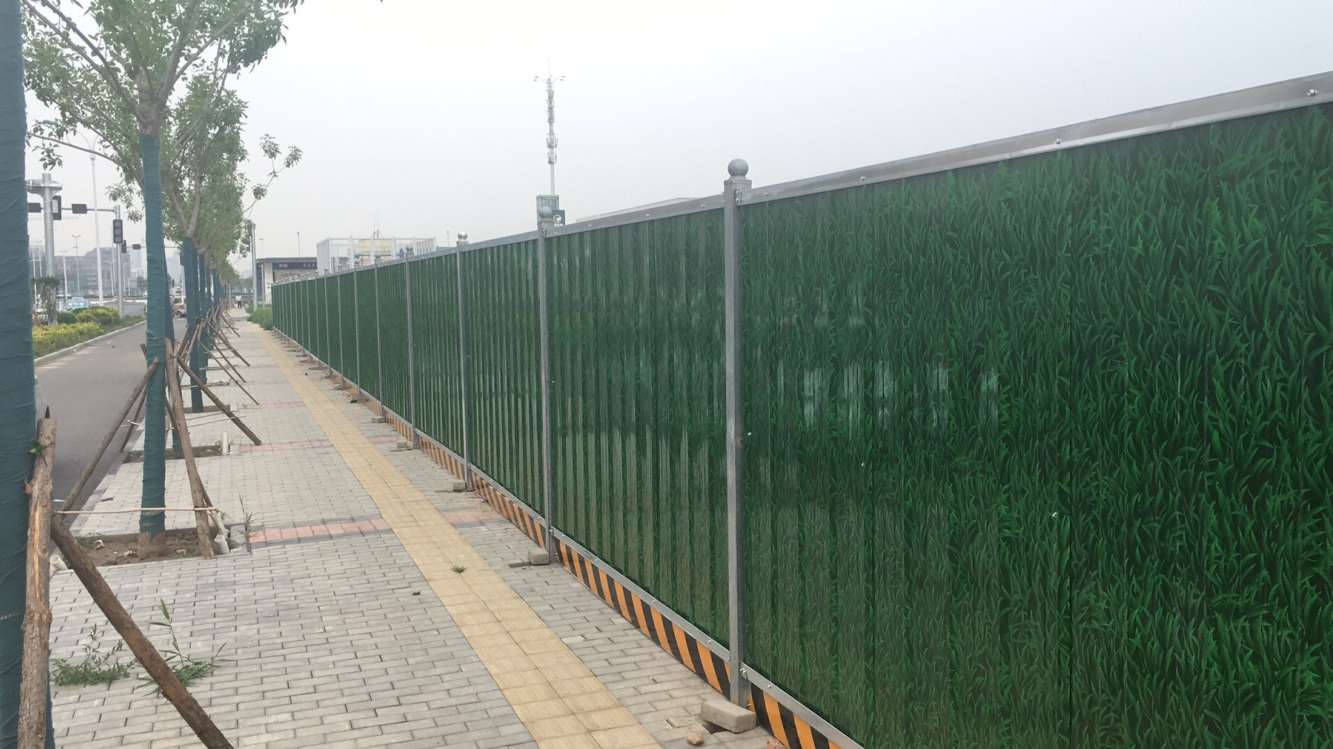 新型彩鋼圍擋板